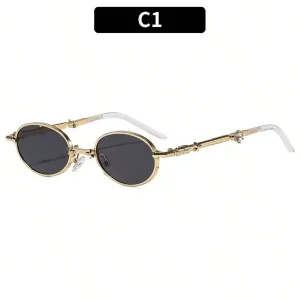 Diamond Oval Sunglasses