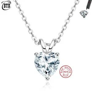 Moissanite Cross Necklace